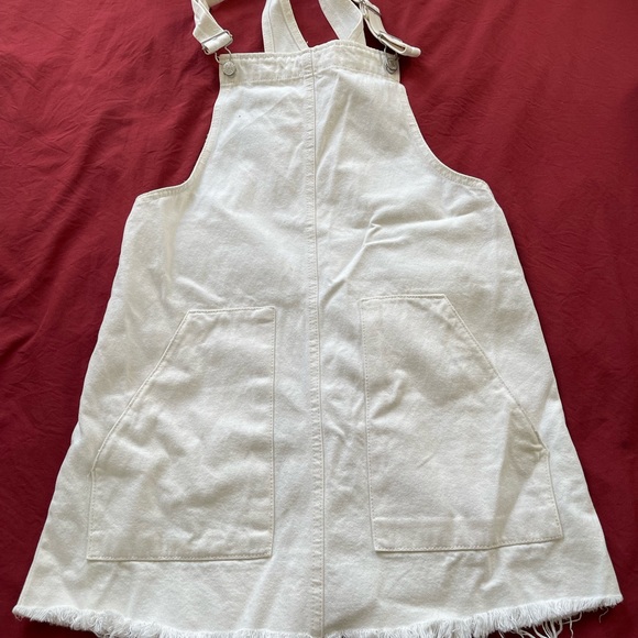 Pull & Bear White Skirt Overalls - Picture 1 of 3